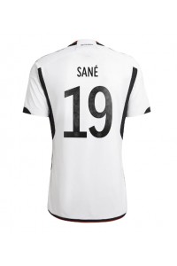 Duitsland Leroy Sane #19 Voetbaltruitje Thuis tenue WK 2022 Korte Mouw